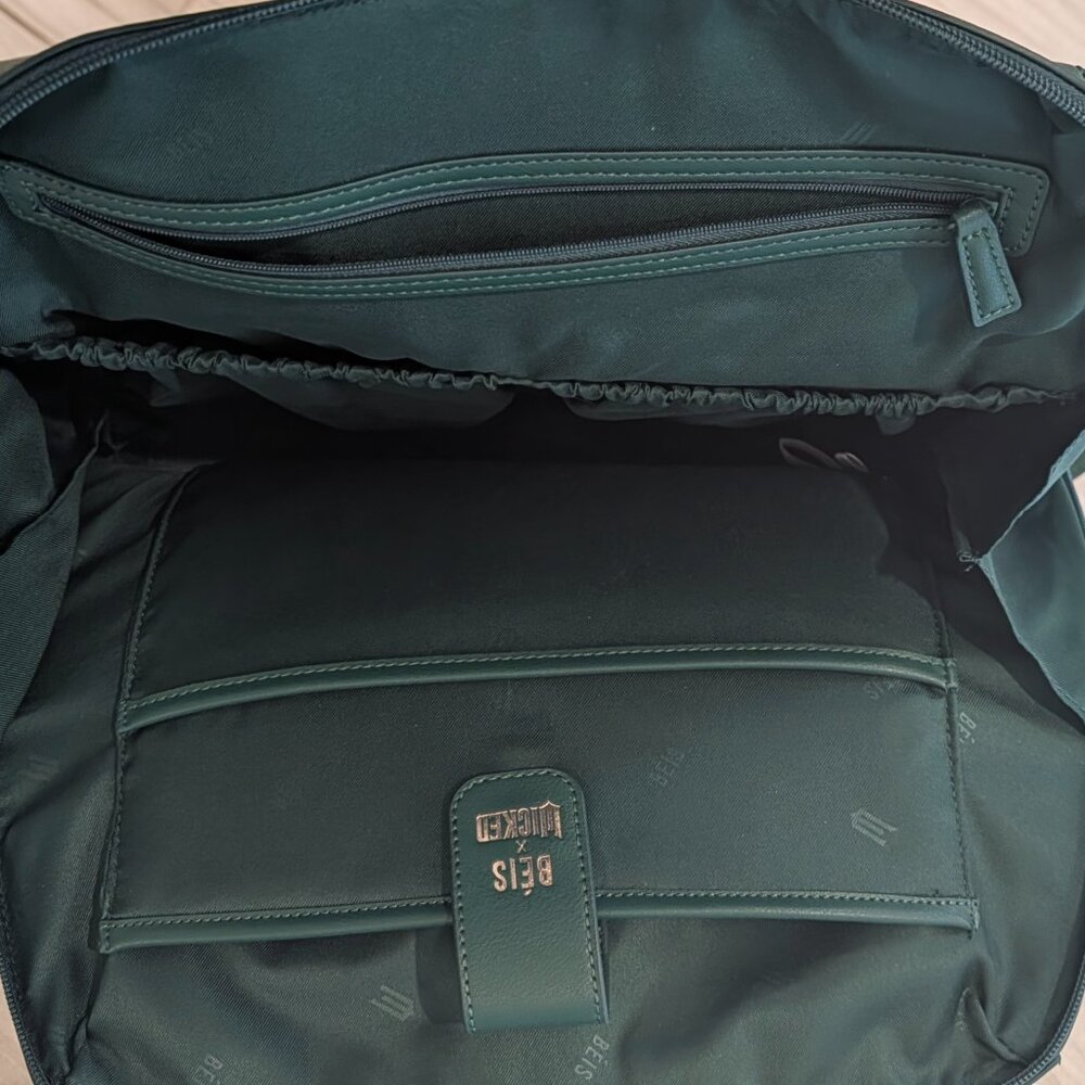 Beis Wicked Backpack in Wicked Green NWOT - Picture 5 of 5